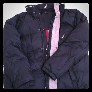 Nautica reversible puffer jacket